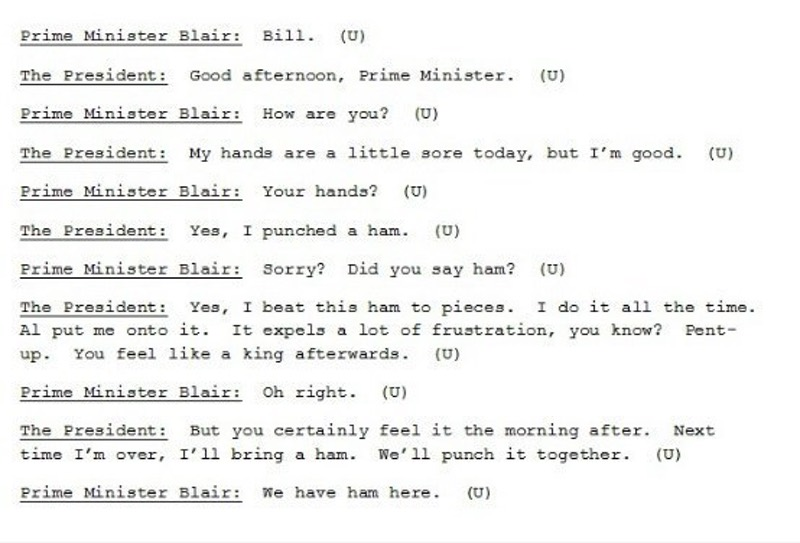 Illustration for article titled Most of Those Viral Clinton-Blair Conversations Are Fake